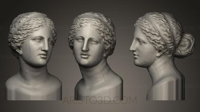 Busts and heads antique and historical (BUSTA_0168) 3D model for CNC machine